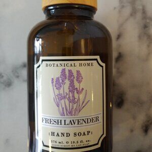 Luxury Lavender Hand Soap - Glass Apothecary style bottle - large 19.5 fl oz